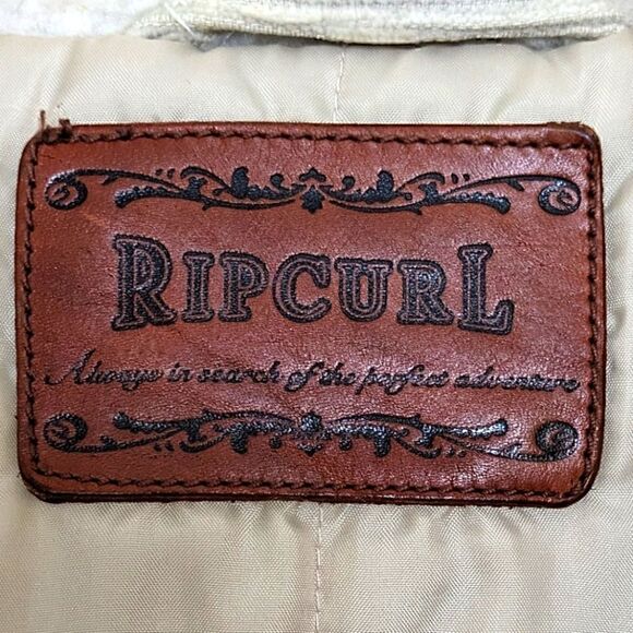 Very Y2K Rip Curl M Cord Sherpa Snow Jacket - Picture 9 of 16